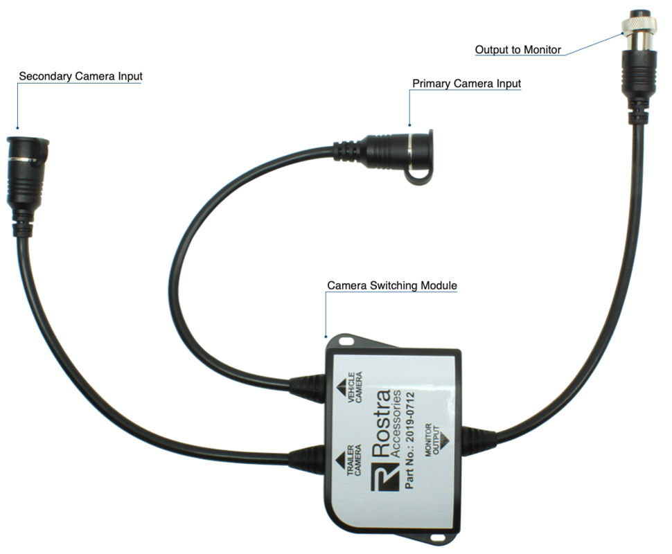 Rostra 250-8725 Automatic Trailer Camera Switcher